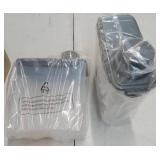 Lock n Lock Steel Gray Pantry Storage Set