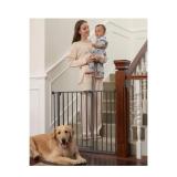 InnoTruth Adjustable Baby and Pet Safety Gate - Retail: $67
