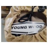 Young Wood Portable Camping Table - Khaki