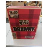 Brawny Paper Towels Family Pack - 12 Regular Rolls