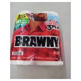 4 XL Rolls Brawny Paper Towels (Two-2packs= 4Rolls)