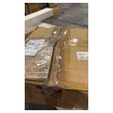 Set of 2 Touch Control Table Lamps, 28-inch Tall Coastal White Bedside Lamp with 2 USB Ports, 3-Way Dimmable Capiz Shell Nightstand Lamp with Drum Shade for Living Room, Bedroom (LED Bulbs Included) -