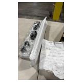 Telescopic curtain rod  - Retail: $0