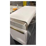 Gevi V2.0 Nugget Ice Maker Countertop 30lbs/24H, Pellet Ice Makers with Self-Cleaning & Energy-Efficient, Chewable Pebble Ice Machine for Home, White (top needs repaired, see pic) - Retail: $0