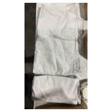 100% Blackout Shield Linen Blackout Curtains for Bedroom 84 Inches Long, Back Tab/Rod Pocket Living Room Drapes, Thermal Insulated Blackout Curtains 2 Panels Set, 50\" W x 84\" L, Cream - Retail: $0