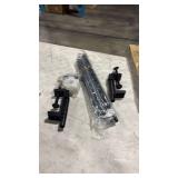 3pack of 32-64 Inch Length Over The Table Rod Stand with Clamps, Adjustable Metal Balloon Flower Decorating Arch for Wedding, Birthday, Party Decoration, Black - Retail: $0