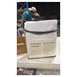 SHINELAND 92 Inch Curtains,White Linen Blackout Pinch Pleated Window Curtain Drapes 92 Inches Long for Bedroom Living Room 2 Panels Set - Retail: $0