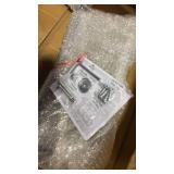 Velvet Fabric Padded Seat Rocking Chair with High Backrest and Armrests,for Room Black (missing 4 screws) - Retail: $0