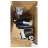 Sewing Embroidery Thread Kit, Each 800Y of Polyester Threads for Sewing Machine, All Purpose Color Sewing Thread of Polyester Threads for Sewing Machine, Hand Stitching, Quilting, Serger - Retail: $0