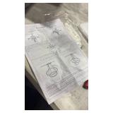 3 Ring Pendant Light Chandelier 38W LED Round Ceiling Light Fixture Compatible with Dining Room Over Table Living Room, Ceiling Chandelier,6000k (black, not gold) - Retail: $0