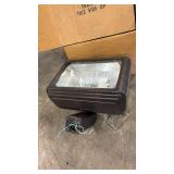 LSI Building/Parking Lot Industrial Flood Light w/ Swivel Mounting Arm  - Retail: $0