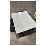 AVELI Magnetic Board 120 x 90 cm - White Whiteboard with Aluminium Frame & Storage Tray - Magnetic & Writeable - Wall Mounted Horizontal/Vertical - for Office, School, Home - Retail: $0