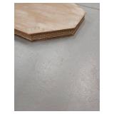 Farmhouse Whitewashed Wood Accent Table Brown - Olivia & May: Handcrafted, No Assembly Required - Retail: $423