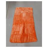 Bath Mat 38 x 24 inches Coral - Retail: $25