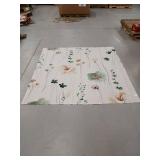 Floral Watercolor Shower Curtain - Retail: $25