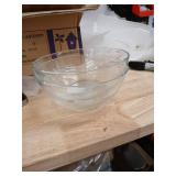 Clear Glass Mixing Bowl Set of 2. 6.5 inches round - Retail: $15