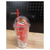 Rainbow Dome Cold Cup with Confetti Design - Retail: $12