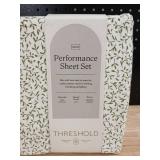 Threshold King Performance Sheet Set - Leaf Pattern - Retail: $45