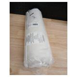 Standard/Queen Medium Machine Washable Customizable Feather and Down Bed Pillow Insert White - Casalunaâ¢ - Retail: $20