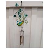 Decorative Peacock Wind Chime - Retail: $25