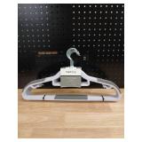 Trueliving White Non-Slip Clothing Hangers Set - Retail: $12