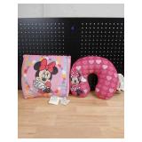 Disney Minnie Mouse Travel Neck Pillow Set - Retail: $15