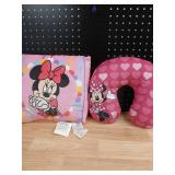 Disney Minnie Mouse Travel Neck Pillow Set - Retail: $15