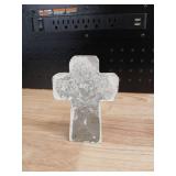 Decorative Stone Cross with Biblical Quote - Retail: $15