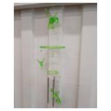 Green Hummingbird Wind Chime - Retail: $15
