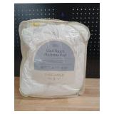 Queen Cool Touch Cooling Mattress Pad - Thresholdâ¢: Hypoallergenic, Waterproof Protector, Fits 18\" Depth - Retail: $45