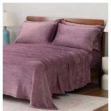 Berkshire Velvetsoft Sheet Set with Two extra Pillowcases. Twin XL - Retail: $65