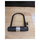 Via Velo Bicycle U Lock with Mounting Bracket 14mm Heavy Duty Bike Lock for Road & Electric Bike - Retail: $26