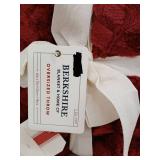 Berkshire Oversized Red Plush Throw Blanket - Retail: $35