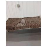 Berkshire Plush Brown Throw Blanket Wearable with pockets 58 x 65 - Retail: $40