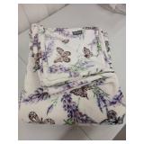 Berkshire Butterfly Lavender Plush Throw Blanket 60 x 80 - Retail: $32