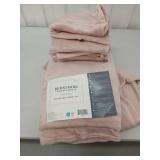 Berkshire Velvetsoft Sheet Set - Blush Pink Twin XL - Retail: $40