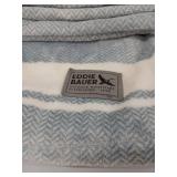 Eddie Bauer Herringbone Striped Blanket Oversized King - Retail: $90