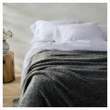 King Boucle Blanket Blue/Gray Blend - Casalunaâ¢ King  - Retail: $80