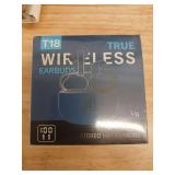 T18 True Wireless Bluetooth Earbuds - Retail: $99
