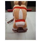 Radio Flyer  Boots: Rolling Pony  Plush Caster Ride-on Horse for Girls and Boys