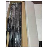 Mainstays Adult Single Steel Tier Zippered Extra Wide Clothes Closet  60   Grey Pumice