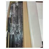 Mainstays Adult Single Steel Tier Zippered Extra Wide Clothes Closet  60   Grey Pumice