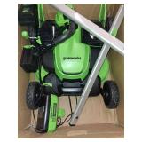 Greenworks 60V 25" Self-Propelled Lawn Mower with (2) 4.0 Ah Batteries & Rapid Charger 2546002 - Retail: $599.99