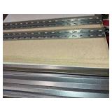 Muscle Rack 5-Shelf Steel Shelving, Silver-Vein, 12" D x 30" W x 60" H - Incomplete