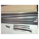 Muscle Rack 5-Shelf Steel Shelving, Silver-Vein, 12" D x 30" W x 60" H - Incomplete