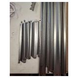 Muscle Rack 5-Shelf Steel Shelving, Silver-Vein, 12" D x 30" W x 60" H - Incomplete