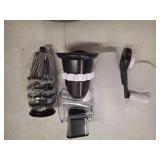 Miu Rotary Food Grater with Stainless Steel Drums