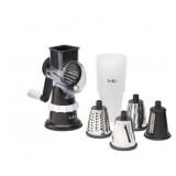 Miu Rotary Food Grater with Stainless Steel Drums