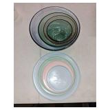 Pyrex 8-piece Tinted Glass Mixing Bowls, Multi