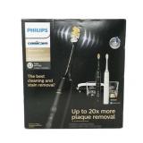 Philips Sonicare DiamondClean Power Toothbrush Set (White/Black) - Retail: $279.98